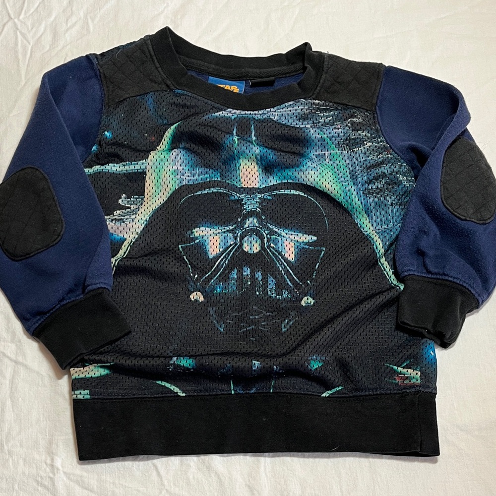 3T Star Wars Black and Blue Kids Sweatshirt